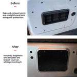 Copertura scarico e rivestimento portellone posteriore per Jeep Wrangler JK