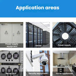 FP-108EX-S1-S 38W Axial Flow Fan Industrial AC Charging Pile & Electric Control Box Cooling Fan, 220V, 110V, 380V