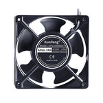 KunPeng KP12038HAS2 12cm Oil-Impregnated Bearing Cooling Fan Industrial AC Fan, 110V, 220V, 380V