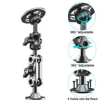 Supporto per telefono da parete in metallo per console centrale auto, Magnetic Head