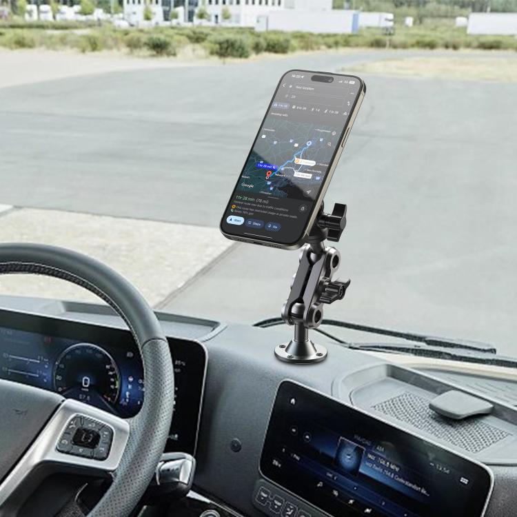 Supporto per telefono da parete in metallo per console centrale auto, Magnetic Head