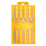 10 pezzi/scatola Lima rotante HSS Utensili per la lavorazione del legno Lima per intaglio di radici, 10pcs /Box Rotary File