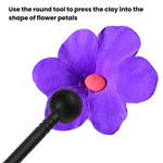 Penna per modellare a incavo in argilla ceramica morbida, strumento fai da te per sfogliare e modellare fiori in argilla ceramica., 3sets Sculpting Pen