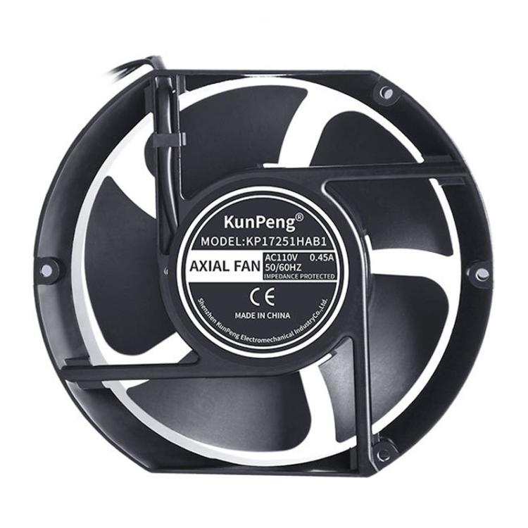 KunPeng 38W 2600r/Min Ball Bearing Cooling Fan Charging Pile Axial Flow Fan, 110V, 220V, 380V