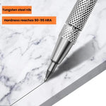 Penna per graffiare in acciaio al tungsteno con forte magnetismo, penna a punta di diamante, pennarello in vetro.