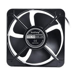 KunPeng 65W 20cm 2300r/Min AC Ball Bearing Axial Flow Fan Charging Pile Cooling Fan, 220V, 110V, 380V