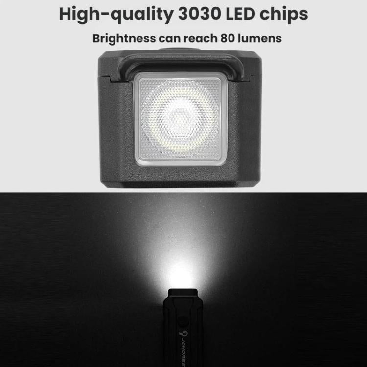 Faro anteriore per bicicletta JOHORSE ricaricabile tramite USB per illuminazione ciclistica, CB-18055, CB-18055 + Horn