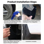 Parafanghi morbidi per auto, 4 pezzi, per Honda Fit Jazz 2018-2020, For Homda Fit Jazz 2018-2020