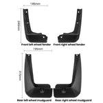 Parafanghi morbidi per auto, 4 pezzi, per Honda Fit Jazz 2018-2020, For Homda Fit Jazz 2018-2020