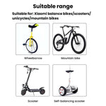 Prolunga per valvola per monopattino e bicicletta senza pedali, ugello di gonfiaggio in rame puro per pneumatici tubeless., 10.87cm