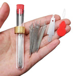 Set di aghi da cucito a foro largo per uso domestico, 25pcs /Set 3.2cm, 25pcs /Set 4.0cm, 25pcs /Set 5.0cm, 25pcs /Set 6.6cm, 60pcs /Set 6.7/5.4/5/4.8/4cm