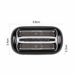 Testina di ricambio 64B per rasoio Braun Serie 5/6 50-R1000s / 50-B1200S / 6072cc / 7025s, 64B