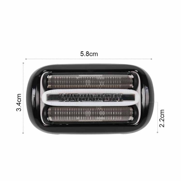 Testina di ricambio 64B per rasoio Braun Serie 5/6 50-R1000s / 50-B1200S / 6072cc / 7025s, 64B