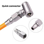 Ugello per gonfiaggio pneumatici auto, ugello per aria compressa per pneumatici, Double Head, Single Head