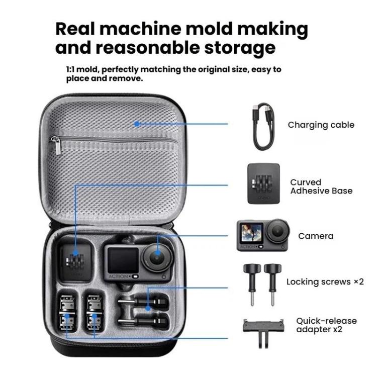Per DJI Osmo Action 6 Standard Combo - Scatola portaoggetti color macaron