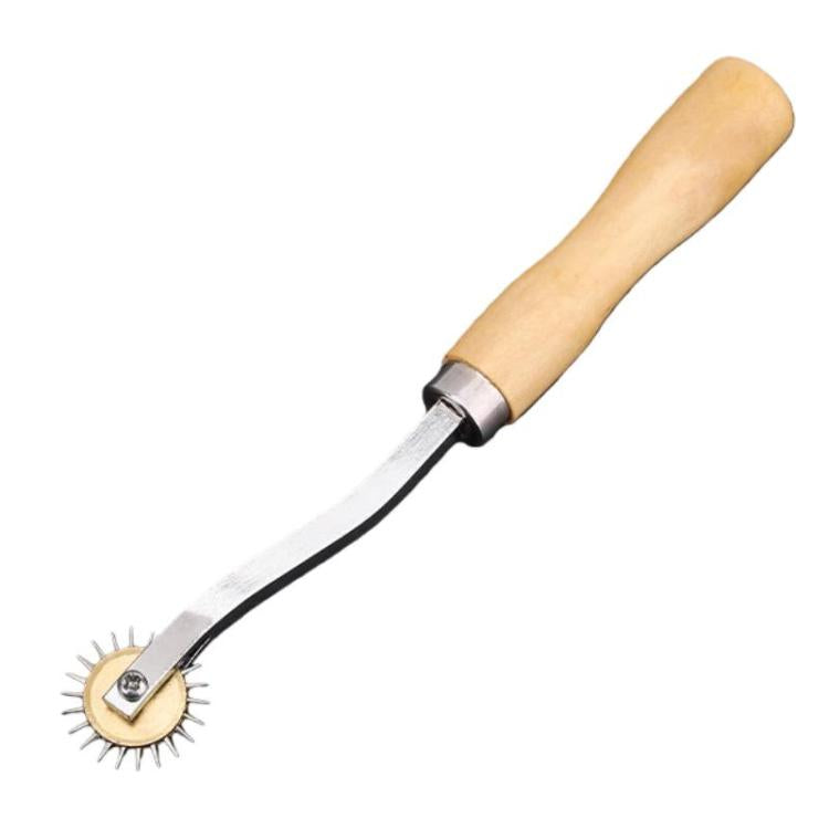 Ruota per marcatura della pelle, strumento per la creazione di modelli di sartoria, rullo, Standard SKC Wooden Handle, Standard Steel Tooth Handle, Plastic Steel Tooth Handle, Wooden Steel Tooth Handle