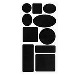 10 set di toppe di riparazione in pelle per divani, sedie e sedili auto, Style A White, Style A Black, Style A Orange, Style A Blue, Style A Light Brown, Style B White, Style B Black, Style B Orange, Style B Blue, Style B Light Brown