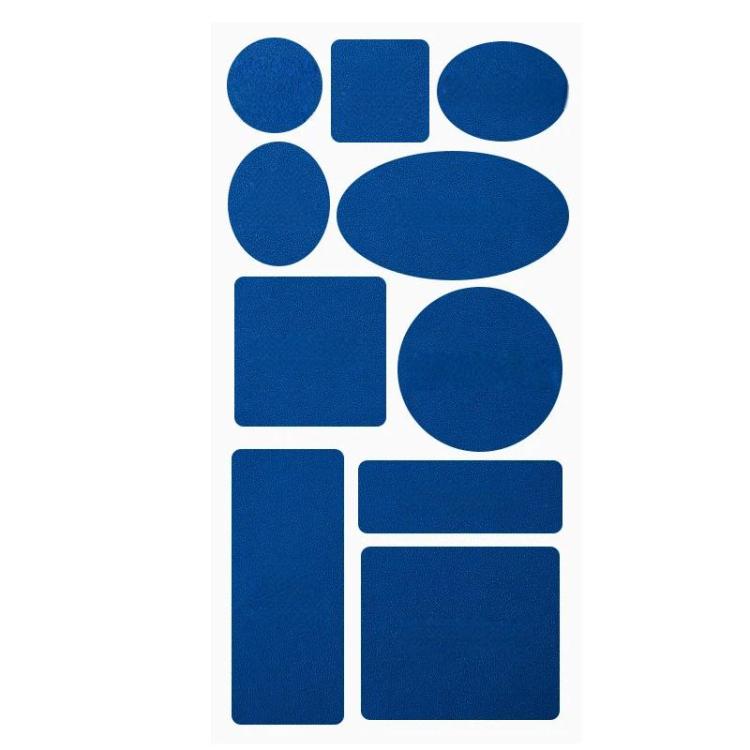 10 set di toppe di riparazione in pelle per divani, sedie e sedili auto, Style A White, Style A Black, Style A Orange, Style A Blue, Style A Light Brown, Style B White, Style B Black, Style B Orange, Style B Blue, Style B Light Brown