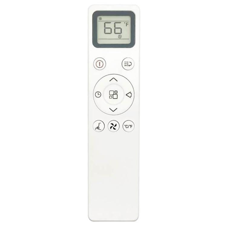 Telecomando per condizionatore BLACK+DECKER 810900811B, versione inglese.