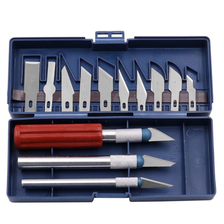 Set di coltelli per incisione su metallo, taglierina per carta modello, 13pcs /Box