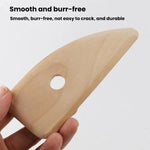 Ceramica, argilla, intaglio, arte, ceramica morbida, utensili in legno, coltello scheletro in legno fatto a mano, 5pcs /Pack Wooden Tools