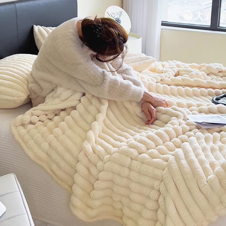 Coperta multifunzionale in peluche a forma di coniglio per divano/auto, 70x100cm, 100x150cm, 120x200cm, 150x200cm, 180x200cm, 200x230cm