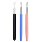 3 pezzi di strumenti per modellare e scolpire l'argilla morbida, pennello per texture di argilla, ausili per il fai da te, 3pcs Texture Brush