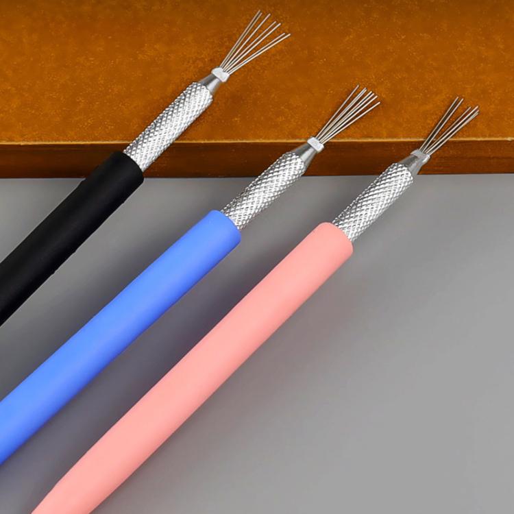 3 pezzi di strumenti per modellare e scolpire l'argilla morbida, pennello per texture di argilla, ausili per il fai da te, 3pcs Texture Brush