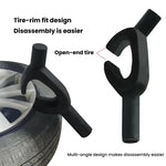 Smontagomme portatile per pneumatici, strumento per il montaggio e lo smontaggio degli pneumatici., Portable Tire Bead Breaker