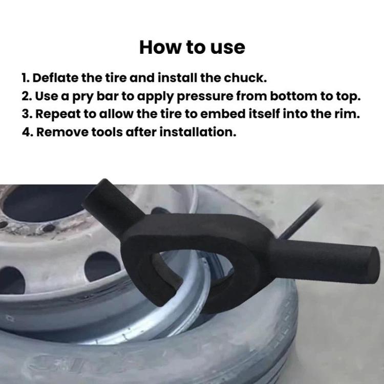 Smontagomme portatile per pneumatici, strumento per il montaggio e lo smontaggio degli pneumatici., Portable Tire Bead Breaker