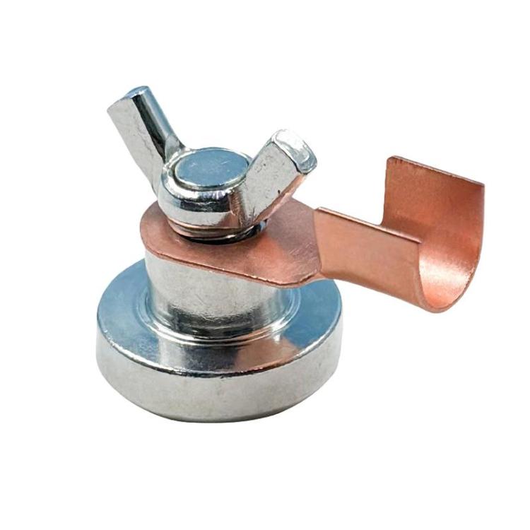 Morsetto di messa a terra magnetico per saldatore Small e Large