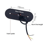 BD-0141 Luce stroboscopica universale impermeabile ad alta luminosità 12V/24V per cassone di camion e luce di posizione laterale