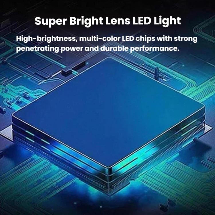 BD-0141 Luce stroboscopica universale impermeabile ad alta luminosità 12V/24V per cassone di camion e luce di posizione laterale