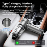 LT-147 Aspirapolvere senza fili per auto a tre velocità e lungo raggio, senza spazzole, 4 in 1