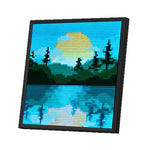 Sveglia con cornice portafoto fai-da-te e cicalino, con schermo dinamico Smart Pixel., Divoom 16 x 16, Divoom 64 x 64