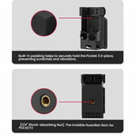 Supporto magnetico con base regolabile a 180 gradi per DJI Osmo Pocket 3, ideale per vlogging stabile.