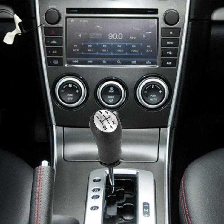 Pomello del cambio Renault per leva del cambio manuale a 5 marce, Bright, Matte