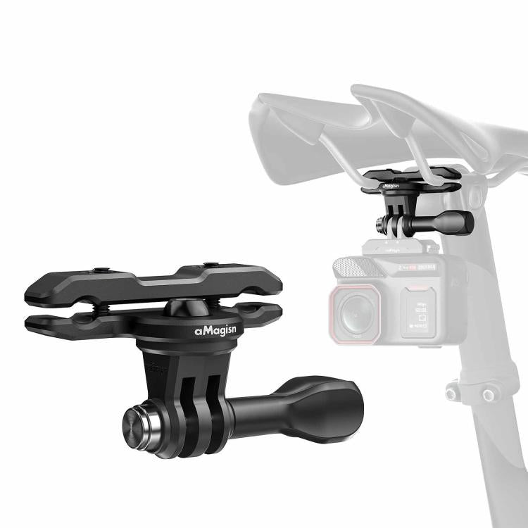 Supporto universale in alluminio per action camera bici