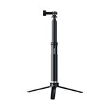 Telesin - Asta per selfie da 0,9 m, monopiede e treppiede compatibile con action camera e smartphone., Aluminum Alloy Tripod, Plastic Tripod