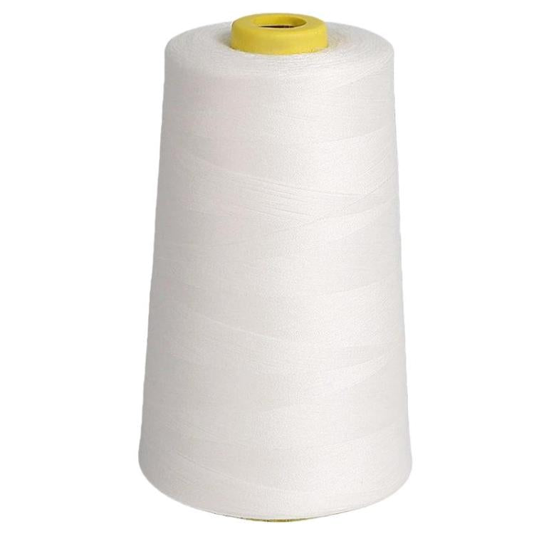 Filo da cucito per uso domestico, filo di poliestere fine per cucire abiti, Extra Large Volume White 701, Extra Large Volume Black 325, Medium Volume White 701, Medium Volume Black 325, Medium Volume Bleached 301, White 701, Brown 870, Black 325, Gray 366