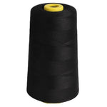 Filo da cucito per uso domestico, filo di poliestere fine per cucire abiti, Extra Large Volume White 701, Extra Large Volume Black 325, Medium Volume White 701, Medium Volume Black 325, Medium Volume Bleached 301, White 701, Brown 870, Black 325, Gray 366