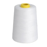 Filo da cucito per uso domestico, filo di poliestere fine per cucire abiti, Extra Large Volume White 701, Extra Large Volume Black 325, Medium Volume White 701, Medium Volume Black 325, Medium Volume Bleached 301, White 701, Brown 870, Black 325, Gray 366