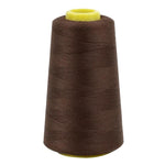 Filo da cucito per uso domestico, filo di poliestere fine per cucire abiti, Extra Large Volume White 701, Extra Large Volume Black 325, Medium Volume White 701, Medium Volume Black 325, Medium Volume Bleached 301, White 701, Brown 870, Black 325, Gray 366