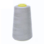 Filo da cucito per uso domestico, filo di poliestere fine per cucire abiti, Extra Large Volume White 701, Extra Large Volume Black 325, Medium Volume White 701, Medium Volume Black 325, Medium Volume Bleached 301, White 701, Brown 870, Black 325, Gray 366
