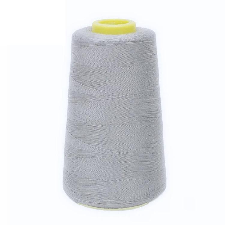 Filo da cucito per uso domestico, filo di poliestere fine per cucire abiti, Extra Large Volume White 701, Extra Large Volume Black 325, Medium Volume White 701, Medium Volume Black 325, Medium Volume Bleached 301, White 701, Brown 870, Black 325, Gray 366