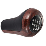 FCXN-A11 Pomello del cambio con finitura effetto legno per auto BMW, accessori per la leva del cambio, 5 Speed, 6 Speed