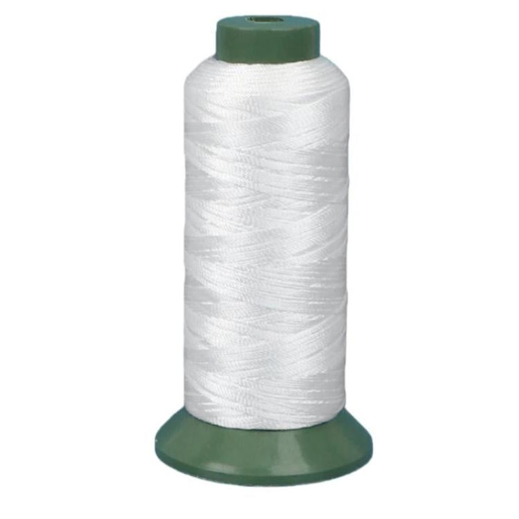 Filo da cucito in nylon resistente per uso domestico, 150D3 White, 150D3 Black, 210D3 White, 210D3 Black, 300D3 White, 300D3 Black, 420D3 White, 420D3 Black, 210D3 Navy, 210D3 Pink, 210D3 Red, 210D3 Gray, 420D3 Navy, 420D3 Yellow, 420D3 Gray