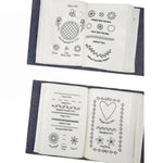 Libro di punti ricamo fai-da-te con 10 pagine per appassionati di cucito a mano e lavori artigianali con la biancheria., Only Book, Needle and Thread Combo, Sewing Kit