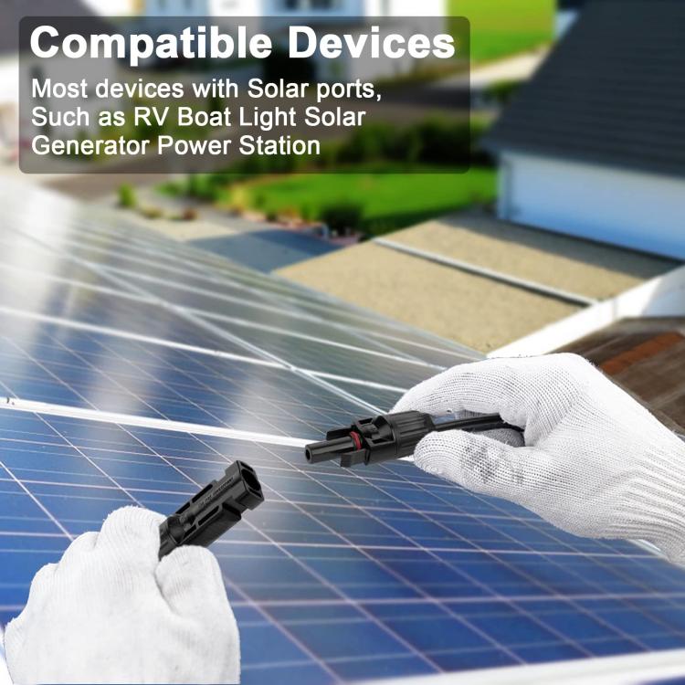 Cavo prolunga MC4 fotovoltaico 2 metri 70A IP67