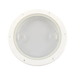 Telo di copertura rotondo trasparente in nylon per yacht/imbarcazioni, 4 inch, 6 inch, 8 inch, 4 inch With Screws, 6 inch With Screws, 8 inch With Screws
